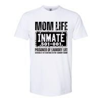 Mom Life Inmate Funny Halloween Costume Family Matching Softstyle CVC T-Shirt