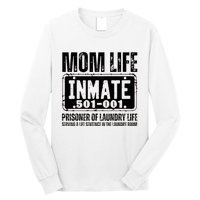 Mom Life Inmate Funny Halloween Costume Family Matching Long Sleeve Shirt