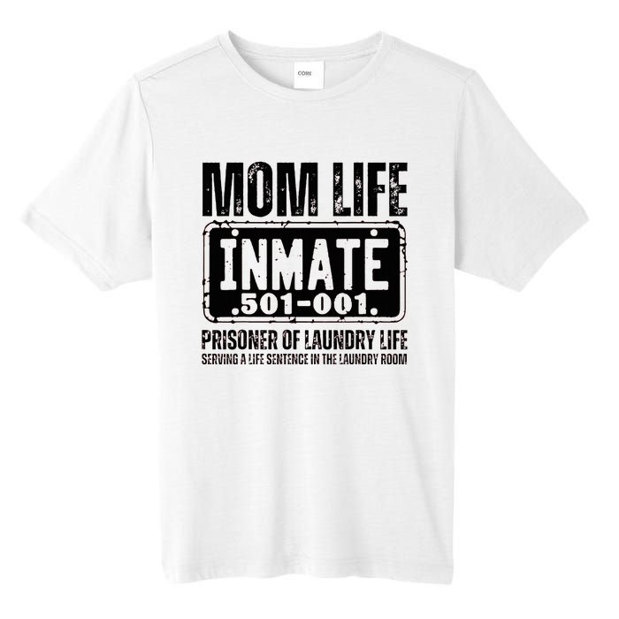 Mom Life Inmate Funny Halloween Costume Family Matching Tall Fusion ChromaSoft Performance T-Shirt