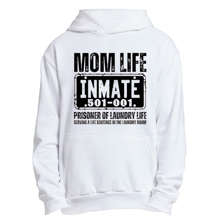 Mom Life Inmate Funny Halloween Costume Family Matching Urban Pullover Hoodie