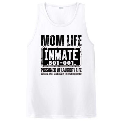 Mom Life Inmate Funny Halloween Costume Family Matching PosiCharge Competitor Tank