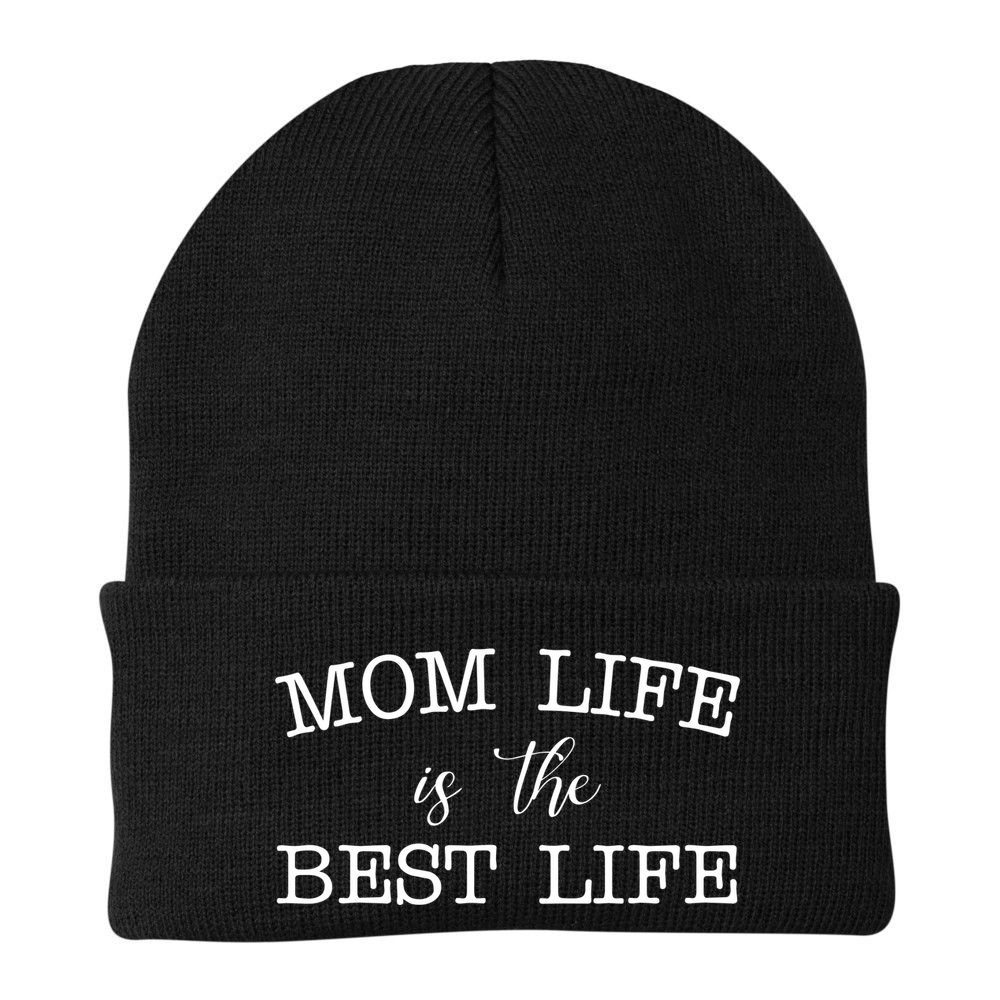 Mom Life Is The Best Life Cute Gift Beanie