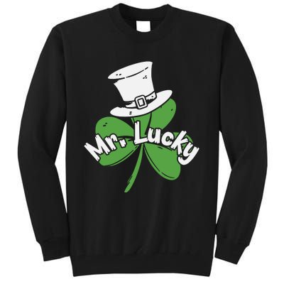 Mr Lucky Irish Shamrock Tall Sweatshirt