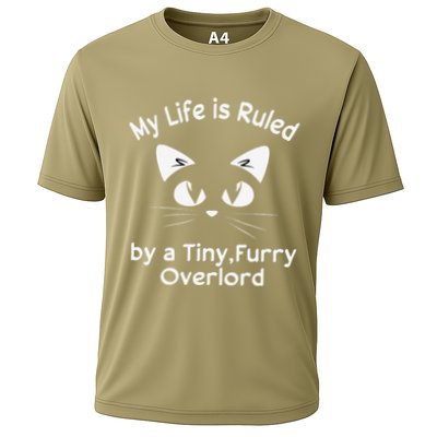 My Life Is Ruled By A Tiny Furry Overlord Funny Cat Tee Gift Performance Shirt