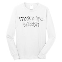 Modern Life Is Rubbish Vintage Long Sleeve Shirt