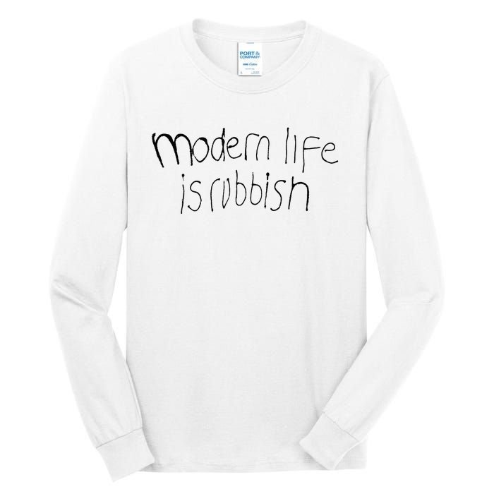 Modern Life Is Rubbish Vintage Tall Long Sleeve T-Shirt