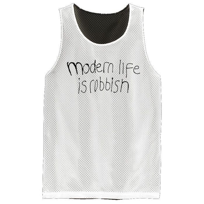 Modern Life Is Rubbish Vintage Mesh Reversible Basketball Jersey Tank