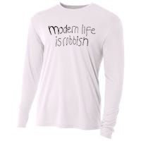 Modern Life Is Rubbish Vintage Cooling Performance Long Sleeve Crew