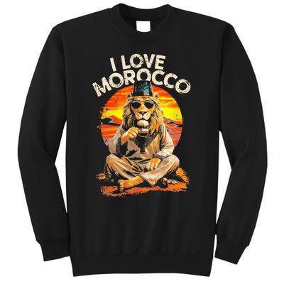 Morocco Lovers I Love Morocco Sweatshirt