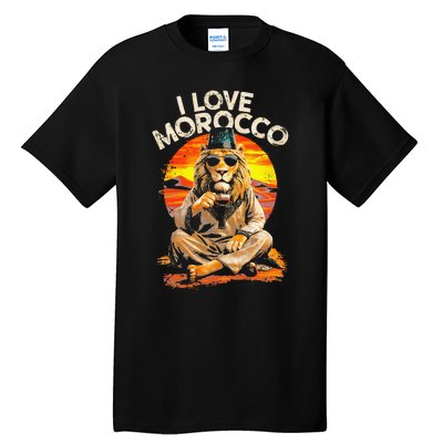 Morocco Lovers I Love Morocco Tall T-Shirt