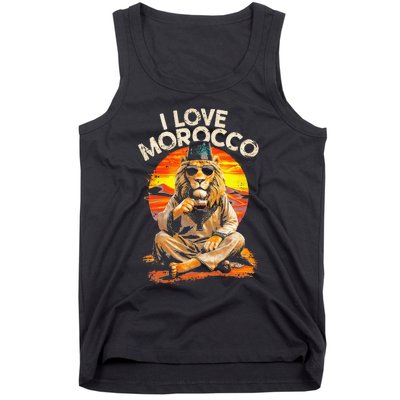 Morocco Lovers I Love Morocco Tank Top