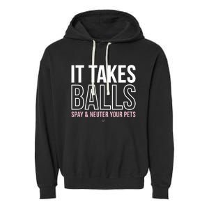 Miranda Lambert It Takes Balls Spay & Neuter Your Pets Garment-Dyed Fleece Hoodie