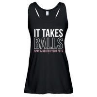 Miranda Lambert It Takes Balls Spay & Neuter Your Pets Ladies Essential Flowy Tank