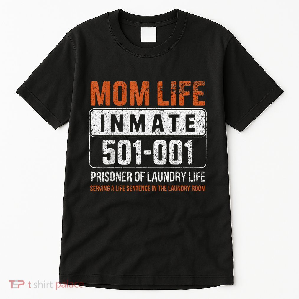 Mom Life Inmate Prisoner Funny Jail Halloween Costume Tall T-Shirt