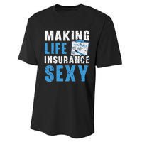 Making Life Insurance Sexy Insurance Agents Job Profession Performance Sprint T-Shirt