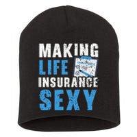 Making Life Insurance Sexy Insurance Agents Job Profession Short Acrylic Beanie