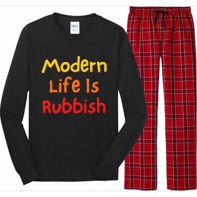 Modern Life Is Rubbish Long Sleeve Pajama Set