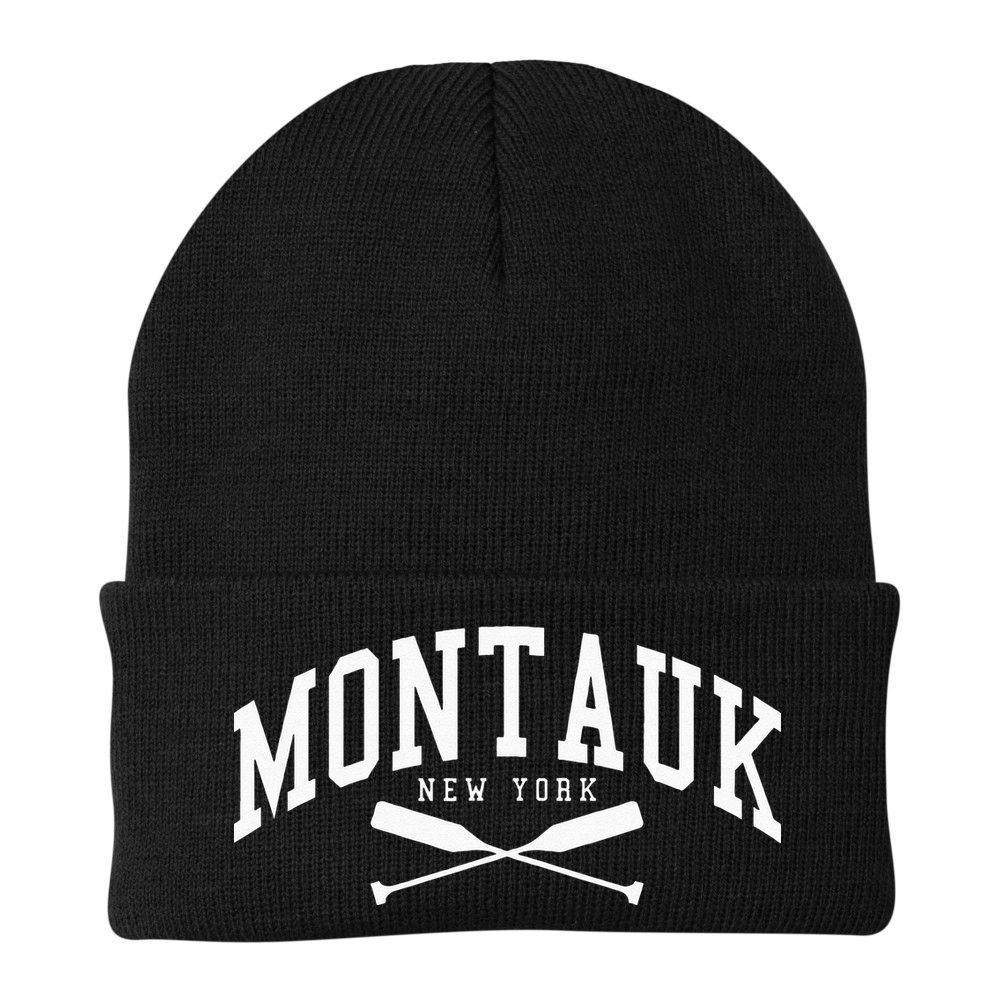 Montauk Long Island New York Collegiate Style Beanie