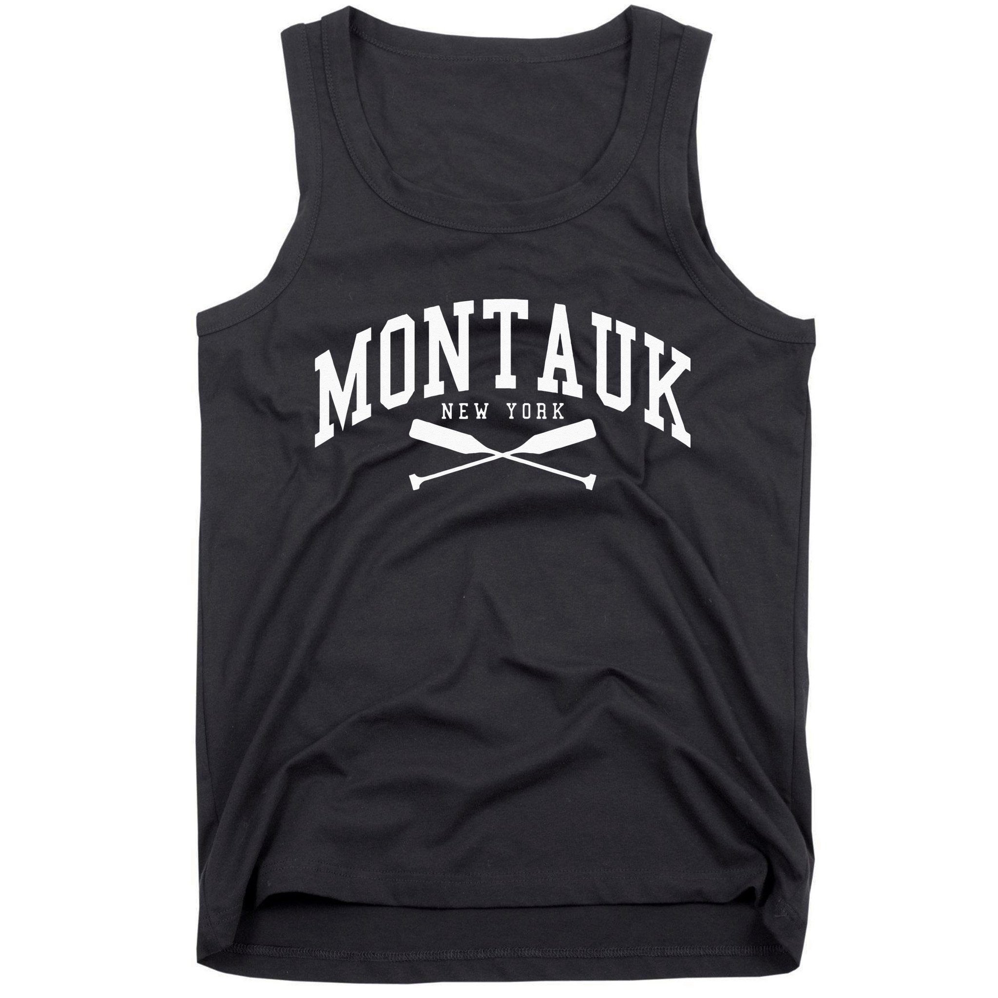 Montauk Long Island New York Collegiate Style Tank Top