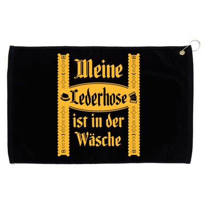 My Lederhosen Is In The Wash Funny Oktoberfest Costume Grommeted Golf Towel