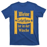 My Lederhosen Is In The Wash Funny Oktoberfest Costume T-Shirt