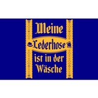 My Lederhosen Is In The Wash Funny Oktoberfest Costume Bumper Sticker