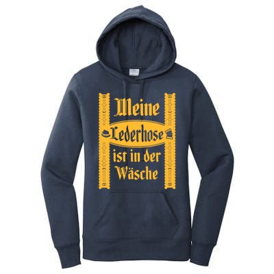 My Lederhosen Is In The Wash Funny Oktoberfest Costume Women's Pullover Hoodie