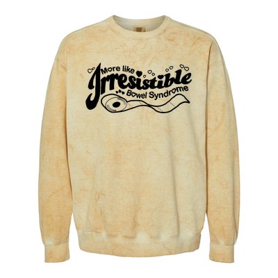 More Like Irresistible Bowel Syndrome Colorblast Crewneck Sweatshirt