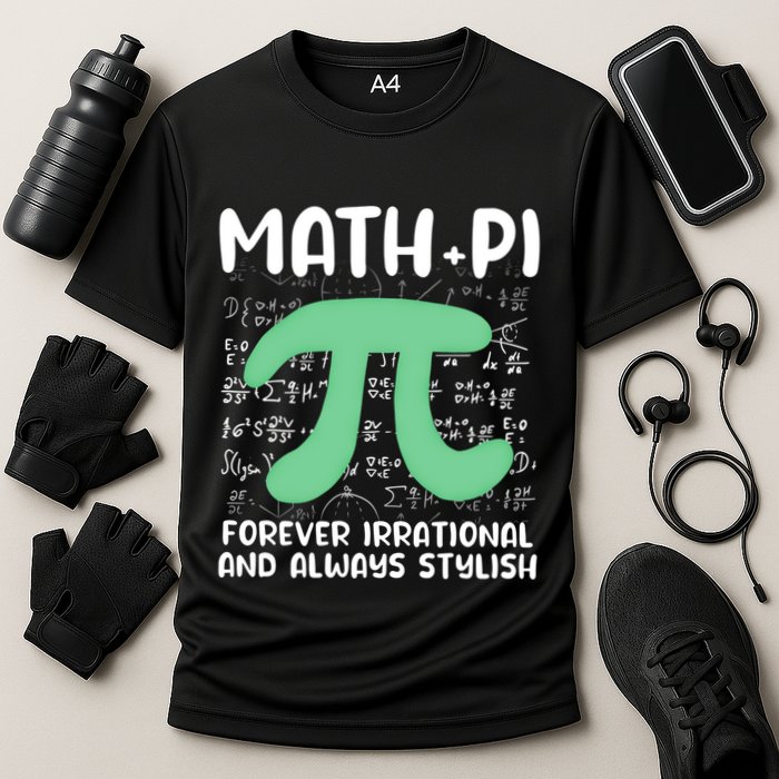 Math Lover Joke Irrational Pi Symbol Pi Day Funny Math Gift Performance Shirt