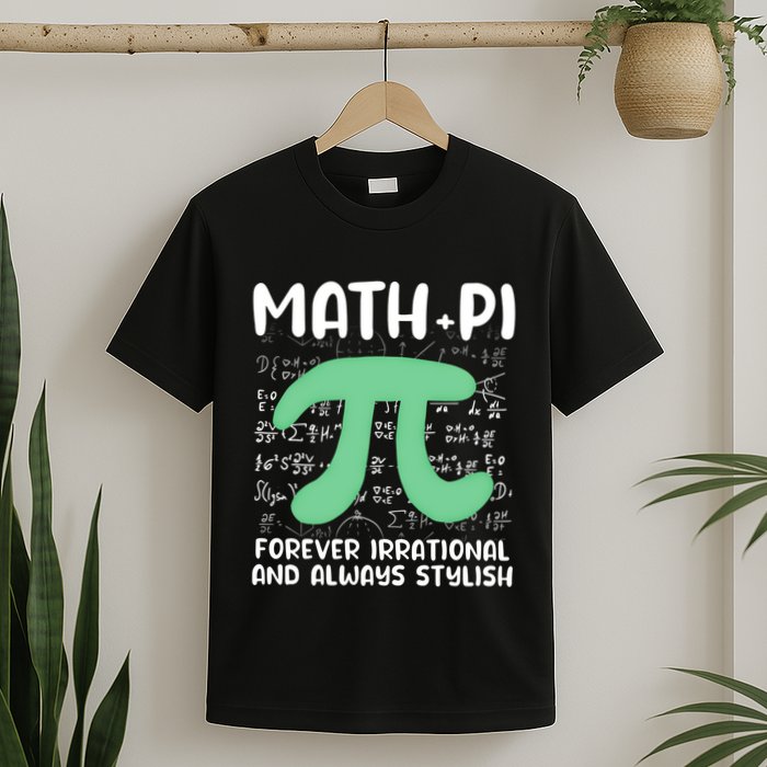 Math Lover Joke Irrational Pi Symbol Pi Day Funny Math Gift T-Shirt