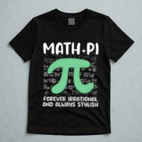 Math Lover Joke Irrational Pi Symbol Pi Day Funny Math Gift T-Shirt