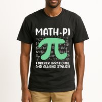 Math Lover Joke Irrational Pi Symbol Pi Day Funny Math Gift Tall T-Shirt