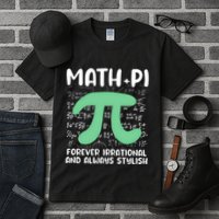 Math Lover Joke Irrational Pi Symbol Pi Day Funny Math Gift Tall T-Shirt