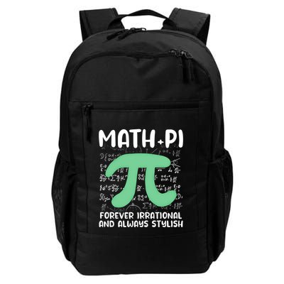 Math Lover Joke Irrational Pi Symbol Pi Day Funny Math Gift Backpack