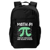 Math Lover Joke Irrational Pi Symbol Pi Day Funny Math Gift Backpack