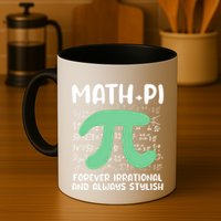Math Lover Joke Irrational Pi Symbol Pi Day Funny Math Gift Mug