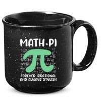 Math Lover Joke Irrational Pi Symbol Pi Day Funny Math Gift 15oz Campfire Ceramic Mug