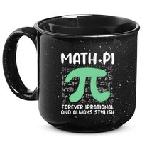 Math Lover Joke Irrational Pi Symbol Pi Day Funny Math Gift 15oz Campfire Ceramic Mug