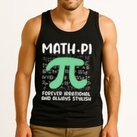 Math Lover Joke Irrational Pi Symbol Pi Day Funny Math Gift Tank Top