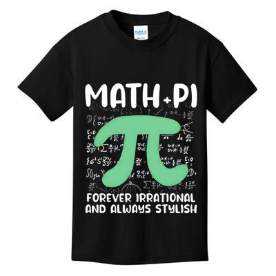 Math Lover Joke Irrational Pi Symbol Pi Day Funny Math Gift Kids T-Shirt