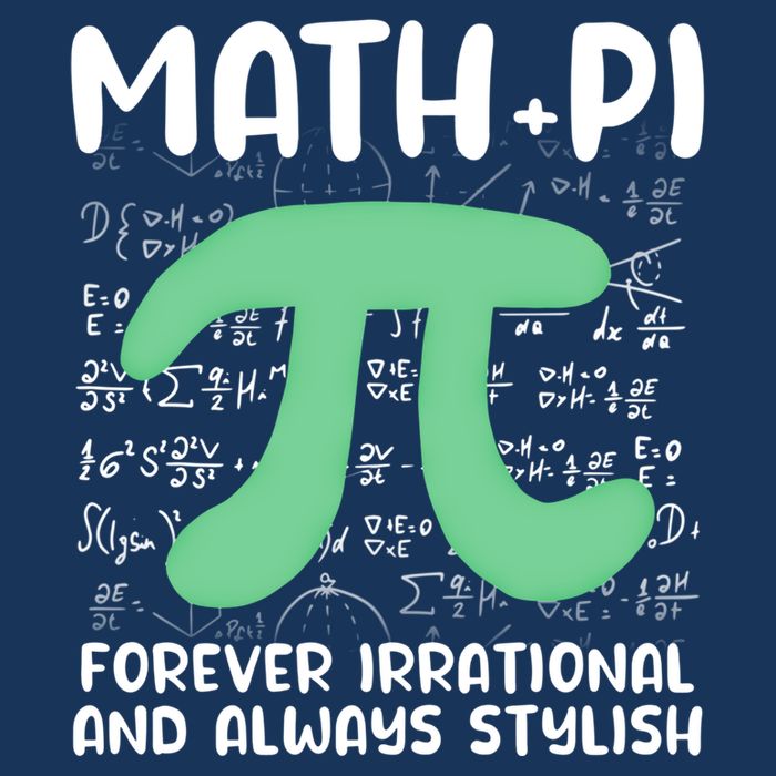 Math Lover Joke Irrational Pi Symbol Pi Day Funny Math Gift Infant Baby Jersey Bodysuit