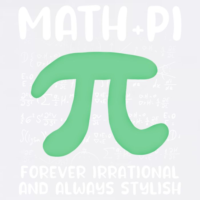 Math Lover Joke Irrational Pi Symbol Pi Day Funny Math Gift Garment-Dyed Sweatshirt