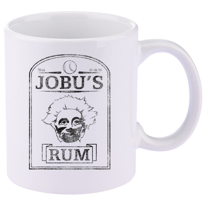 Major League Jobus Rum 11oz C Handle Ceramic Mug