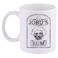 Major League Jobus Rum 11oz C Handle Ceramic Mug