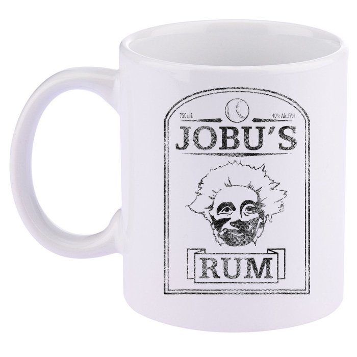Major League Jobus Rum 11oz C Handle Ceramic Mug
