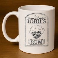 Major League Jobus Rum 11oz C Handle Ceramic Mug