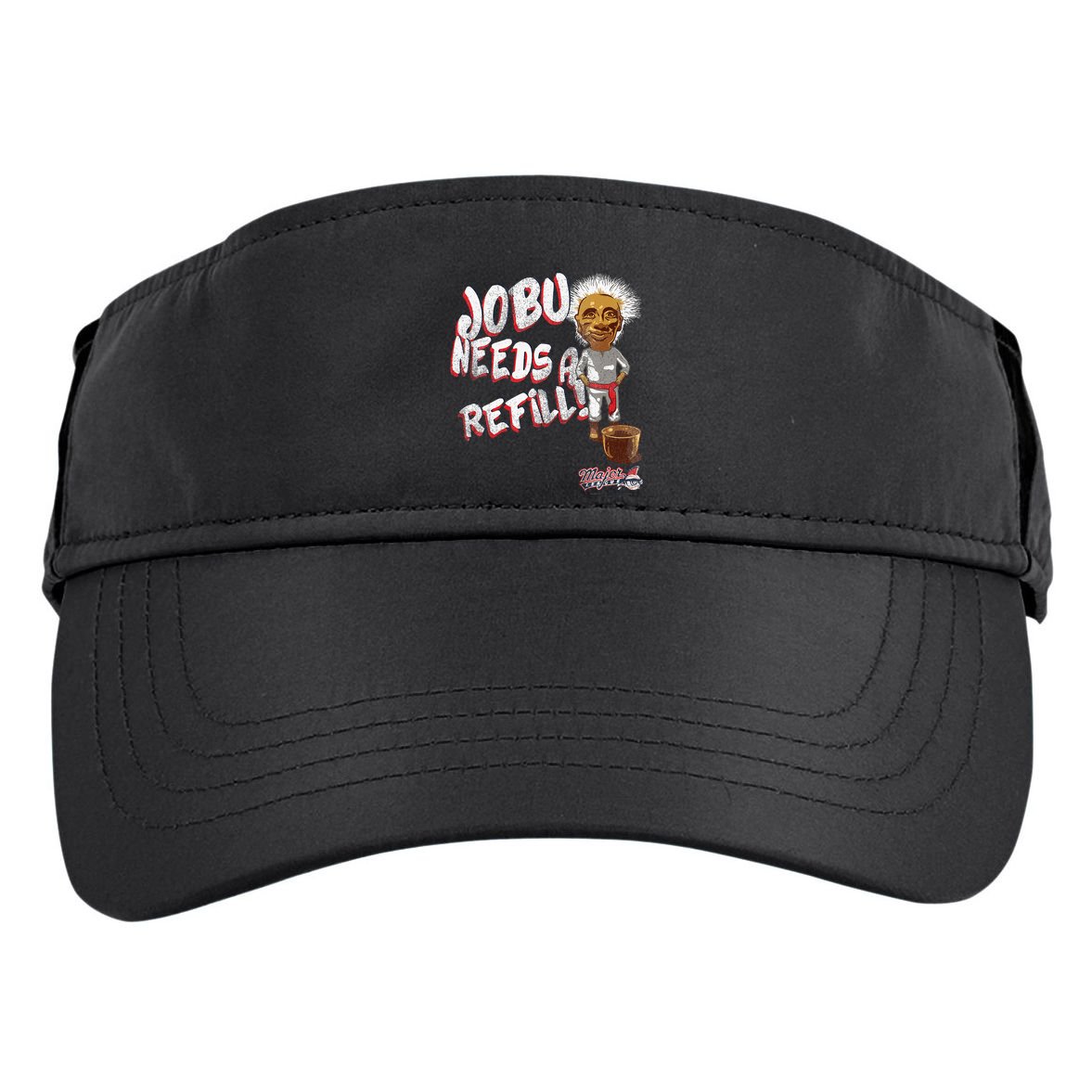 Major League Jobu Needs A Refill Adult Drive Performance Visor