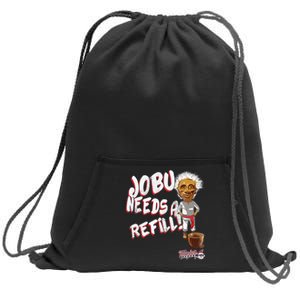 Major League Jobu Needs A Refill Sweatshirt Cinch Pack Bag