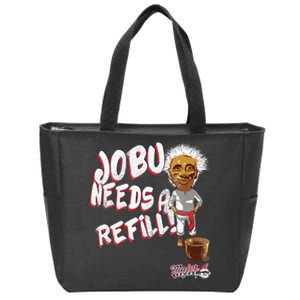 Major League Jobu Needs A Refill Zip Tote Bag