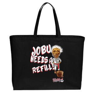 Major League Jobu Needs A Refill Cotton Canvas Jumbo Tote